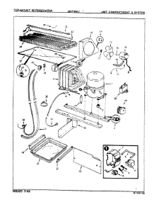02 - Unit Compartment & System parts for Maytag Refrigerator NNT196JH / 9G45B from AppliancePartsPros.com