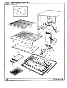 02 - Freezer Compartment parts for Maytag Refrigerator NNT197KA / AC63B from AppliancePartsPros.com