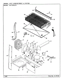 07 - Unit Compartment & System parts for Maytag Refrigerator NNT197KA / CC66A from AppliancePartsPros.com