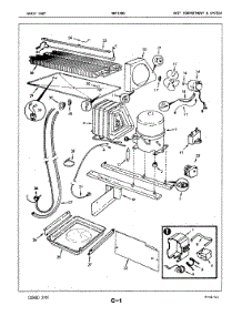 02 - Unit Compartment & System parts for Maytag Refrigerator NNT198G / 7D76A from AppliancePartsPros.com