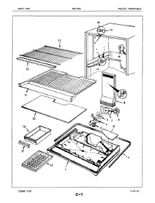 02 - Freezer Compartment parts for Maytag Refrigerator NNT198GA / 5E65A from AppliancePartsPros.com