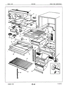 03 - Fresh Food Compartment parts for Maytag Refrigerator NNT198GA / 7D76A from AppliancePartsPros.com