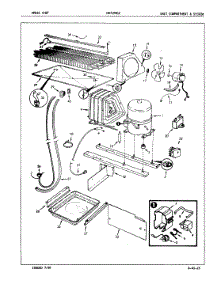 03 - Unit Compartment & System parts for Maytag Refrigerator NNT198GZ / 7A12B from AppliancePartsPros.com