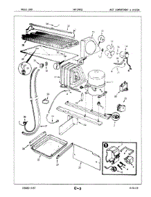 02 - Unit Compartment & System parts for Maytag Refrigerator NNT198GZH / 7A12A from AppliancePartsPros.com