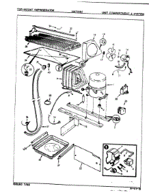 02 - Unit Compartment & System parts for Maytag Refrigerator NNT199JH / 8A31A from AppliancePartsPros.com
