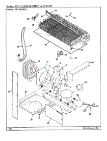 07 - Unit Compartment & System parts for Maytag Refrigerator NNT199K / CC67A from AppliancePartsPros.com