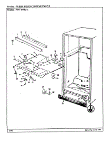 03 - Fresh Food Compartment parts for Maytag Refrigerator NNT199KA / CC67A from AppliancePartsPros.com