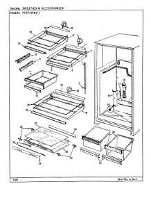 06 - Shelves & Accessories parts for Maytag Refrigerator NNT199KH / CC67A from AppliancePartsPros.com