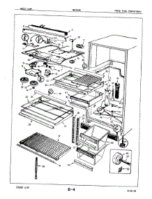 03 - Fresh Food Compartment parts for Maytag Refrigerator NNT218GA / 7A34A from AppliancePartsPros.com