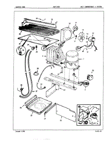 02 - Unit Compartment & System parts for Maytag Refrigerator NNT218GXH / 5E48A from AppliancePartsPros.com