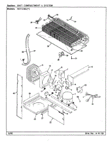 04 - Unit Compartment & System parts for Maytag Refrigerator NNT219K / BC80B from AppliancePartsPros.com