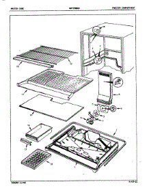 02 - Freezer Compartment parts for Maytag Refrigerator NNT238BSVA / 5A60A from AppliancePartsPros.com