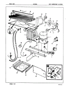 02 - Unit Compartment & System parts for Maytag Refrigerator NNT238GH / 7D58A from AppliancePartsPros.com
