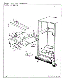 03 - Fresh Food Compartment parts for Norge Refrigerator NNTI219KA / BC78B from AppliancePartsPros.com