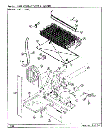 06 - Unit Compartment & System parts for Norge Refrigerator NNTI219KA / CC82A from AppliancePartsPros.com