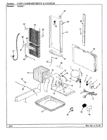 03 - Unit Compartment & System parts for Admiral Refrigerator NS20L7H / BN01C from AppliancePartsPros.com