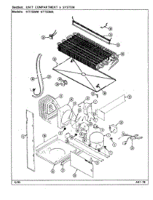 04 - Unit Compartment & System parts for Maytag Refrigerator NT153MW / DC02A from AppliancePartsPros.com