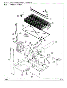 06 - Unit Compartment & System parts for Maytag Refrigerator NT155MA / DC04B from AppliancePartsPros.com