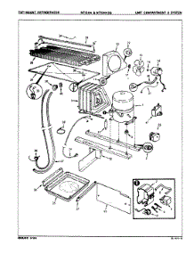04 - Unit Compartment & System parts for Admiral Refrigerator NT15H43GA / 8D53A from AppliancePartsPros.com