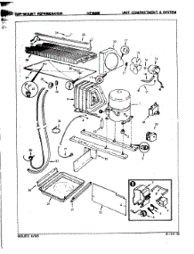04 - Unit Compartment & System parts for Maytag Refrigerator NT16HXA / 8D05A from AppliancePartsPros.com