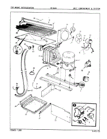 02 - Unit Compartment & System parts for Maytag Refrigerator NT16JXH / 9D04A from AppliancePartsPros.com