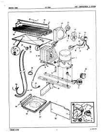 04 - Unit Compartment & System parts for Admiral Refrigerator NT17B6VA / 5A70A from AppliancePartsPros.com