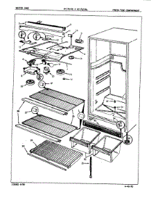 03 - Fresh Food Compartment parts for Admiral Refrigerator NT17E53GA / 5D77A from AppliancePartsPros.com