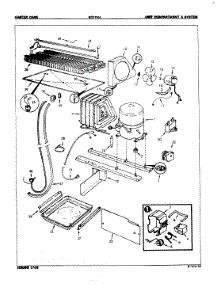 04 - Unit Compartment & System parts for Admiral Refrigerator NT17H4A / 9B04A from AppliancePartsPros.com