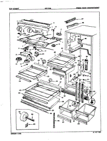 03 - Fresh Food Compartment parts for Admiral Refrigerator NT17H8A / 9B06A from AppliancePartsPros.com