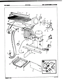 02 - Unit Compartment & System parts for Admiral Refrigerator NT17HX3G / 8D55A from AppliancePartsPros.com