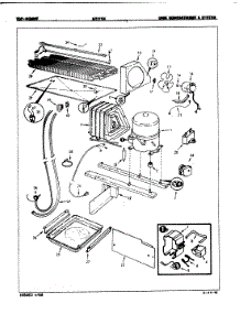 02 - Unit Compartment & System parts for Admiral Refrigerator NT17HXH / 9D02A from AppliancePartsPros.com