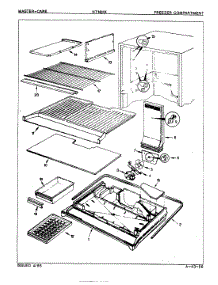 02 - Freezer Compartment parts for Maytag Refrigerator NT18HXH / 8D06A from AppliancePartsPros.com