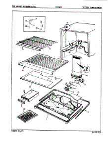 02 - Freezer Compartment parts for Maytag Refrigerator NT18JXA / 9D05B from AppliancePartsPros.com