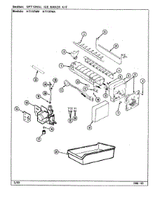 05 - Optional Ice Maker Kit parts for Norge Refrigerator NT197MA / DE61A from AppliancePartsPros.com