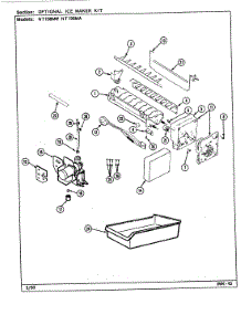 05 - Optional Ice Maker Kit parts for Norge Refrigerator NT198MA / DE58A from AppliancePartsPros.com