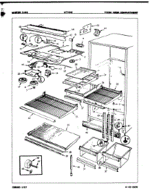 02 - Fresh Food Compartment parts for Maytag Refrigerator NT19H6 / 7A54A from AppliancePartsPros.com