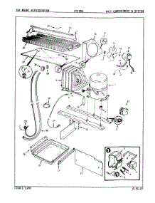 03 - Unit Compartment & System parts for Maytag Refrigerator NT19H6 / 9B07A from AppliancePartsPros.com