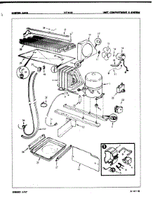 03 - Unit Compartment & System parts for Maytag Refrigerator NT19H6H / 7A54B from AppliancePartsPros.com