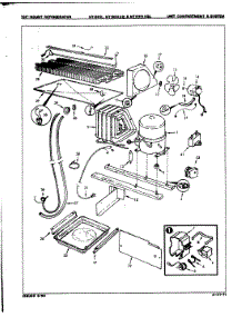 02 - Unit Compartment & System parts for Maytag Refrigerator NT19HX3G / 8D58A from AppliancePartsPros.com