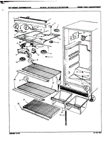 03 - Fresh Food Compartment parts for Maytag Refrigerator NT19HX3GLA / 8D58B from AppliancePartsPros.com