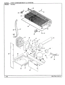 04 - Unit Compartment & System parts for Admiral Refrigerator NT19L6 / BA51B from AppliancePartsPros.com