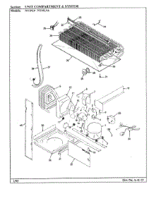 06 - Unit Compartment & System parts for Admiral Refrigerator NT19L9 / BA61C from AppliancePartsPros.com