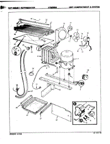 03 - Unit Compartment & System parts for Maytag Refrigerator NT21HX3 / 8D04A from AppliancePartsPros.com