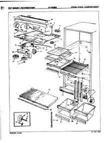03 - Fresh Food Compartment parts for Maytag Refrigerator NT21HX3A / 8D04A from AppliancePartsPros.com