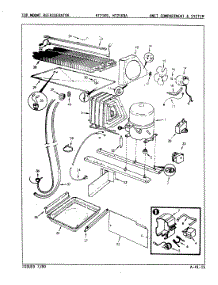 05 - Unit Compartment & System parts for Admiral Refrigerator NT21K9A / 9A64A from AppliancePartsPros.com