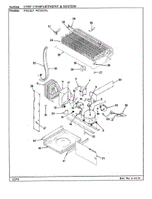 08 - Unit Compartment & System parts for Admiral Refrigerator NT21L9A / BA76B from AppliancePartsPros.com