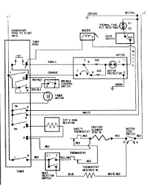 07 - Wiring Information parts for Norge Dryer NYE3200AYW from AppliancePartsPros.com