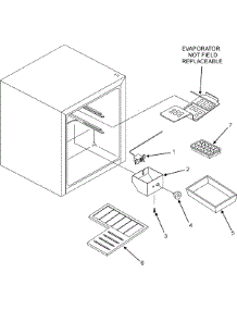 03 - Interior Parts parts for Maytag Refrigerator PCF1700ACW from AppliancePartsPros.com