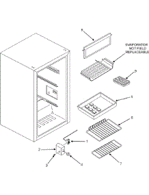 03 - Interior Parts parts for Maytag Refrigerator PCF2700ACW from AppliancePartsPros.com