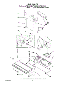 09 - Unit Parts parts for Maytag Refrigerator MFI2665XEB0 from AppliancePartsPros.com